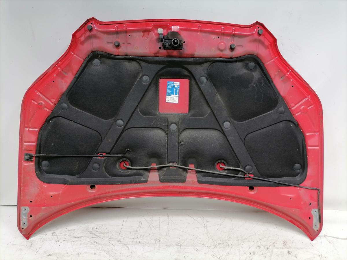 Chevrolet Aveo original Motorhaube 71U Super Red Schr&auml;gheck BJ09